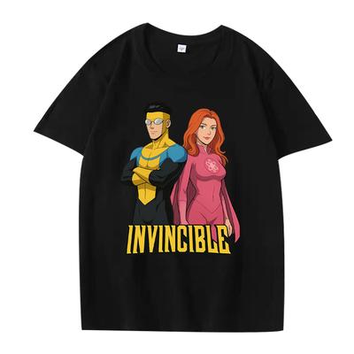 Invincible and Atom Eve T Shirt New Men Women Oversized Fashion 100% Cotton Short Sleeve Summer Print Unisextops