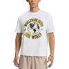 Adidas Worldwide Hoops Global Loose Knit Crew Neck Basketball Sports Short Sleeve T-Shirt Unisex Tops KX5732