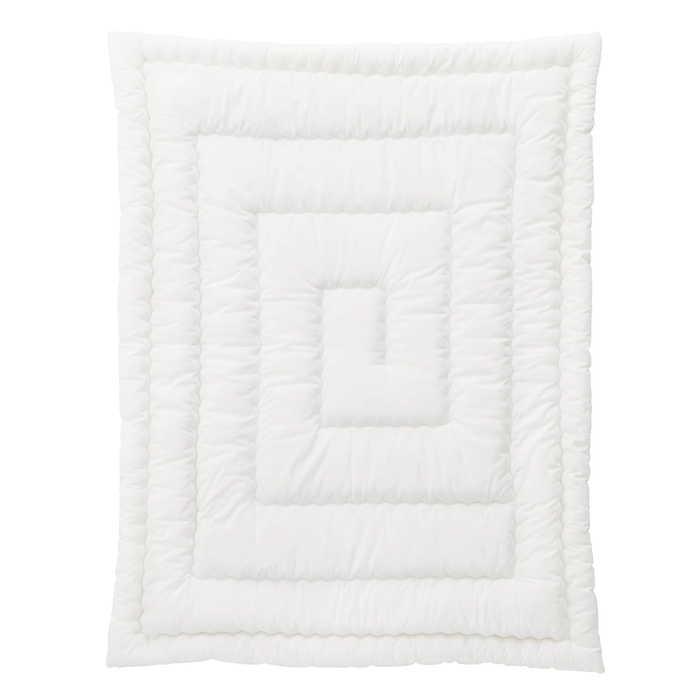 

Nishikawa Living Baby Baby Home Spiral Made in 95x120cm Product Number Quilt, Japan, Lightweight, White, (x 1), 1512-10028 білий