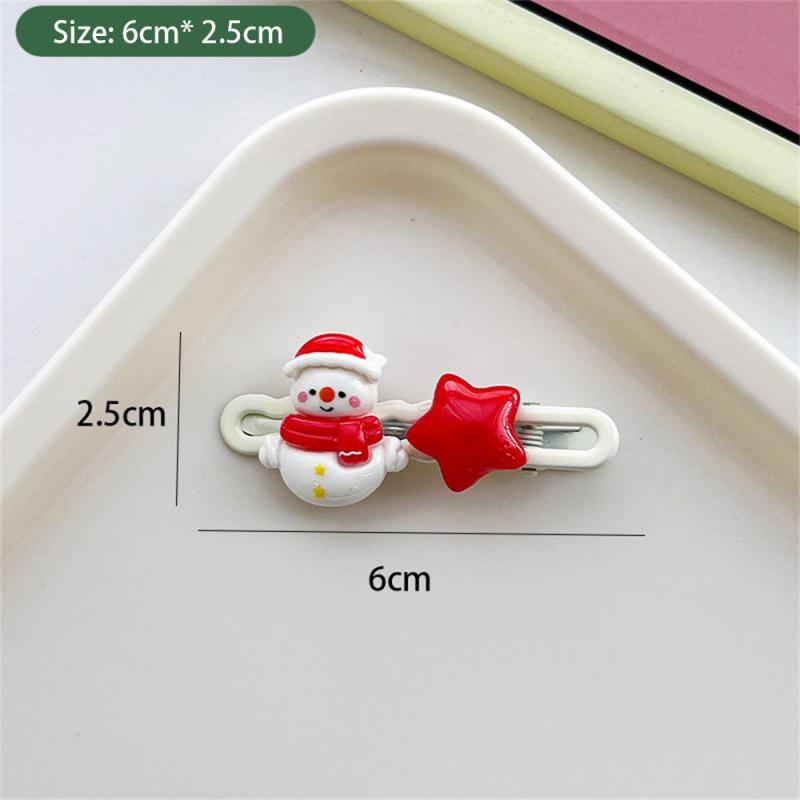 Cartoon Weihnachten Kopfschmuck Niedliche Hirschohr Geweih Haarnadeln Haarspangen Weihnachtsmann Schneemann Stirnband Haarband Kinder Kopfschmuck