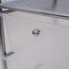 WEZHO Transparent 3-Drawer Storage Cart