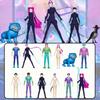 5-18pcs/Set Kpop Demon Hunters Action Figure Toy Derpys Tiger Rumi Mira Zoey Sussy Figurine Doll For Fans Gifts