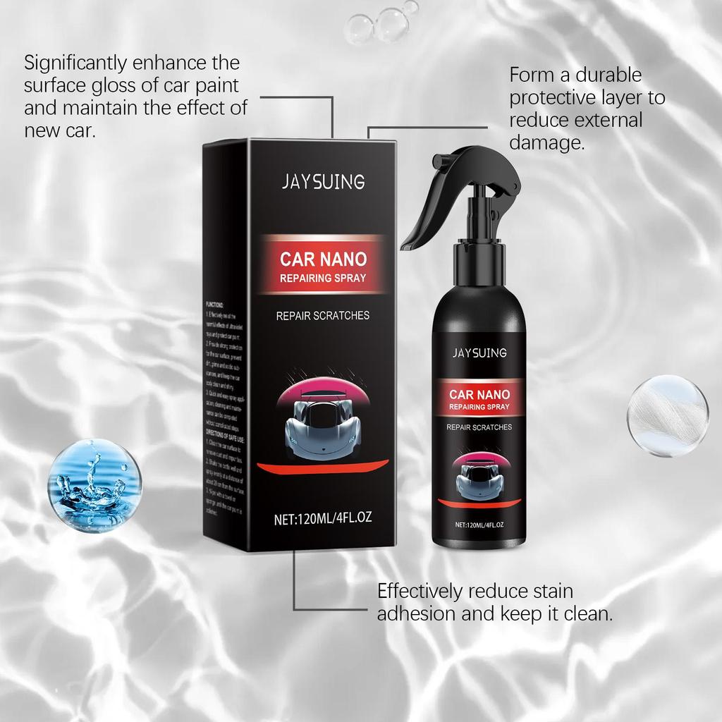 Jaysuing Auto Lackversiegelungsspray Autopflege Politur Staubdicht Antifouling Flüssigglas Glasur Versiegelungsmittel