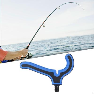 Fishing Rod Rest Head Back Butt Rest, Pole M3/8 Thread Tool Premium Rack