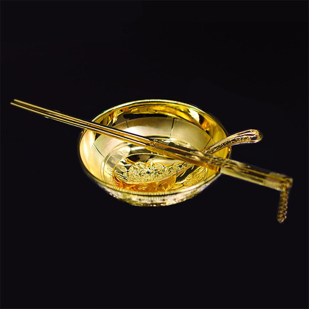 Good-Golden Bowl Three-Piece Set Every Year There Is More Than Printed Golden Bowl Souvenirs Pisces Momofuku Three-Piece Set золотой