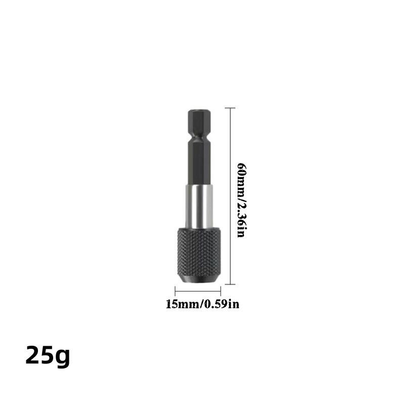 

Hex Handle Quick Release Self-Locking Drill Bit Extension Rod