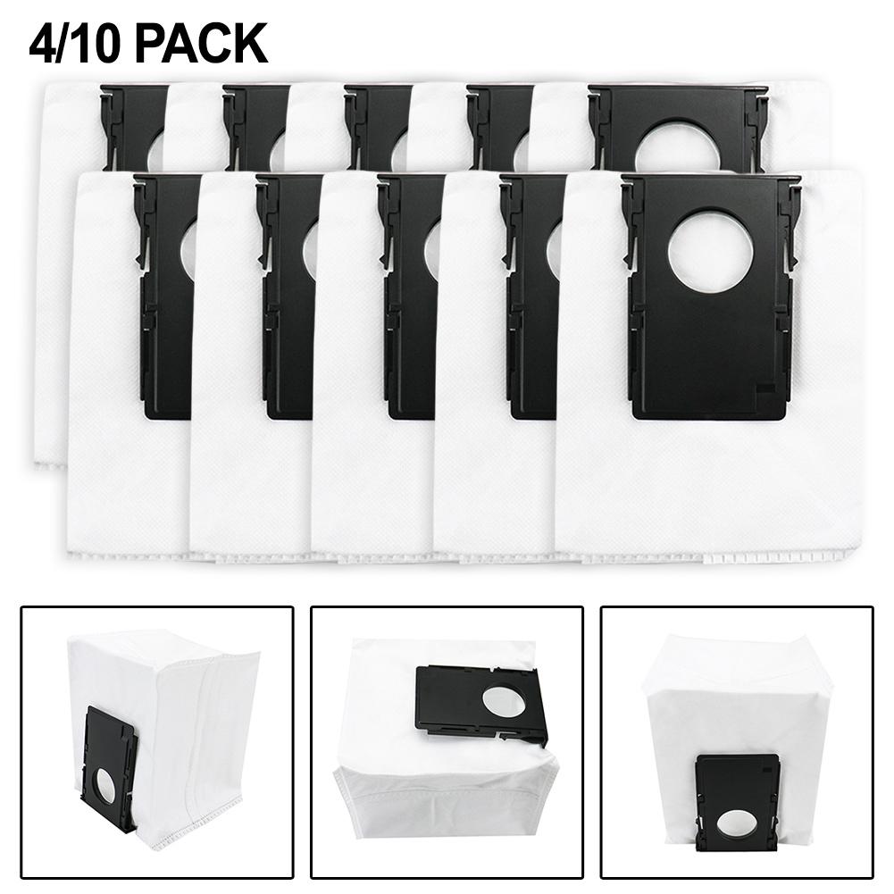 4/10Pcs Fabrics Dust Bags For Midea W20 / W20 Pro For Eureka J20 Robot Vacuum Cleaner Dust Bags Household Cleaning Tools
