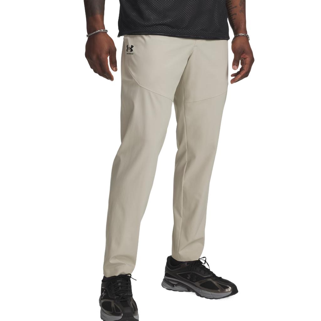 Under Armour Vibe Woven Series Simple Comfortable Solid Color Knitted Sports Pants Men pants 1386556-289
