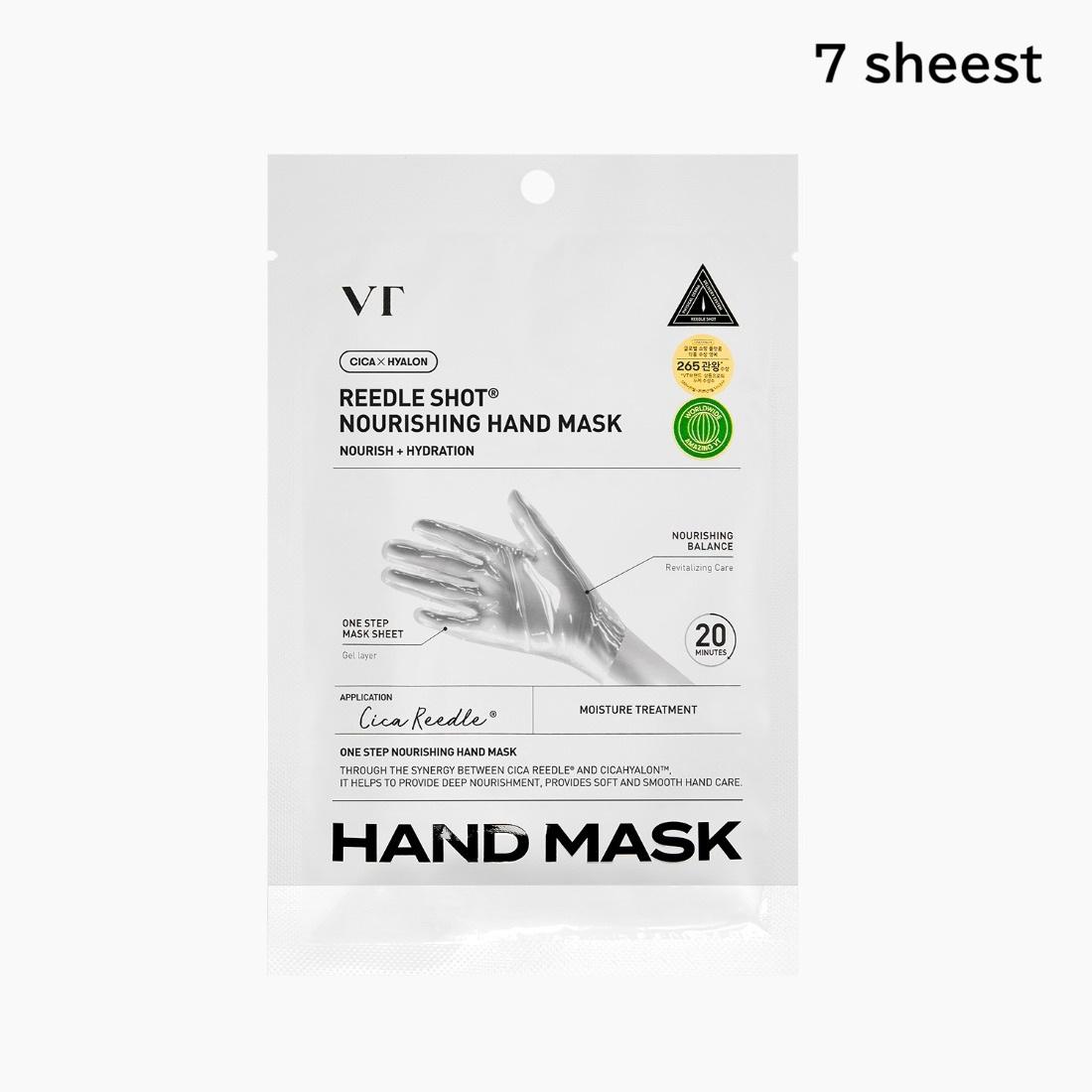 

VT Cosmetics Reedle Shot Nourishing Hand Mask Deep Moisture & Nail Care 16mL x 7 Sheets