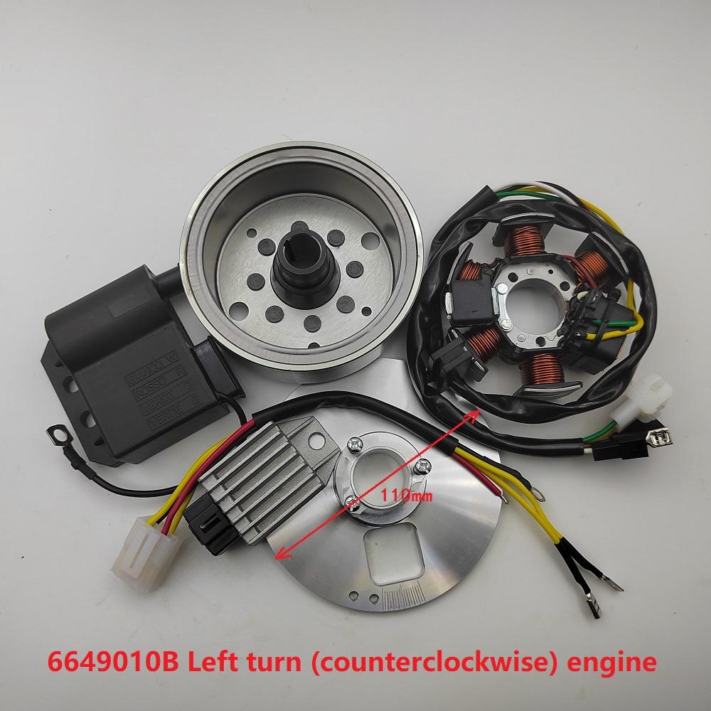 12V Electronics Alternator Ignition Conversion Kit for Simson S50 S51 S53 S83 S70 Schwalbe KR51/2 SR50 SR80