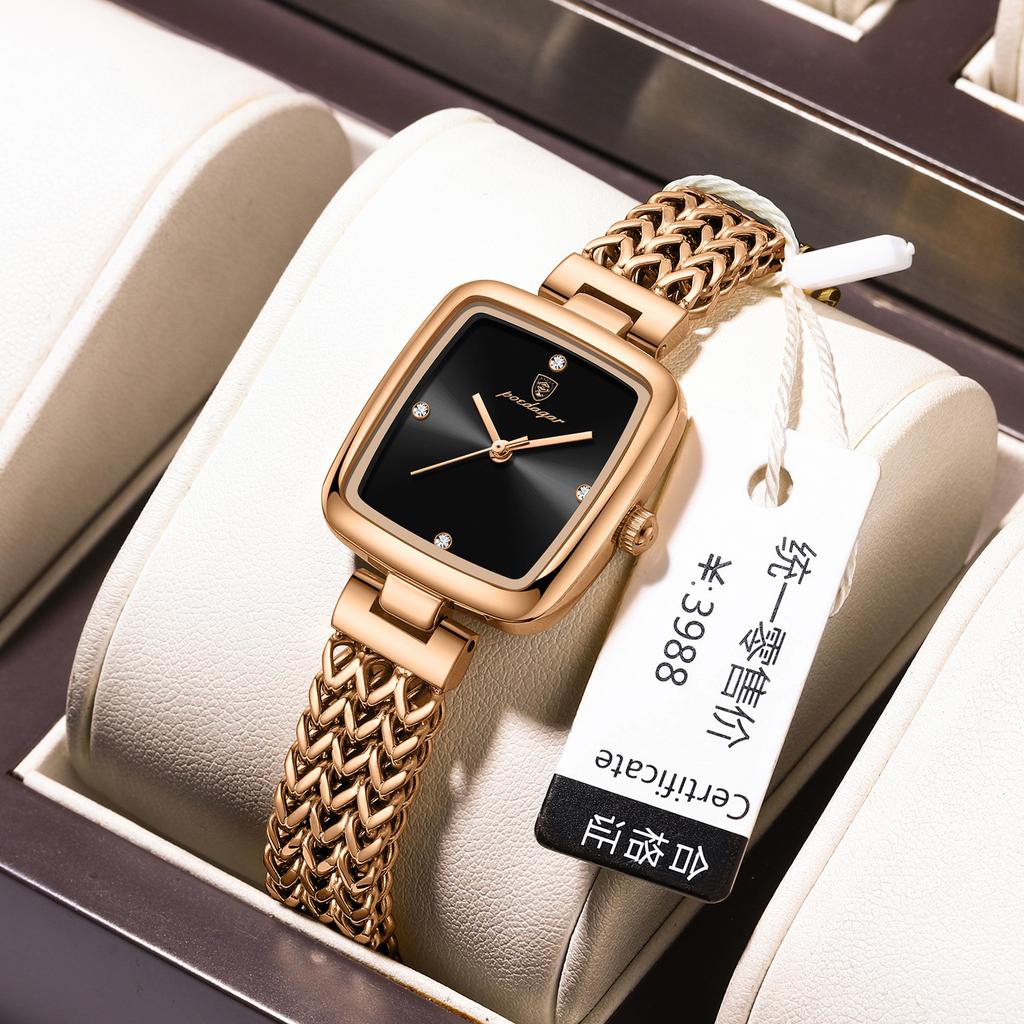 Waterproof Ultra-Thin Fashion Quartz Ladies Watch Watch