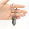 Practical Lovely Animal Banana Cats Keychain Small Pendant Versatile Daily Accessories for Home and Office Decoration