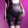 12 Velvet Seamless Deep Crotch Lace Panties Sexy High Waist Tummy Control Tight Seamless Crotch Plus Size Boxer Briefs