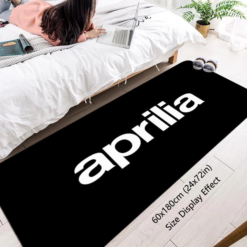 Floor Mat Non-slip Foot Rug Italy Aprilias Racing Motorcycles Hallway Carpet Kitchen Water Absorbed Rugs Bedside Mats Home Decor