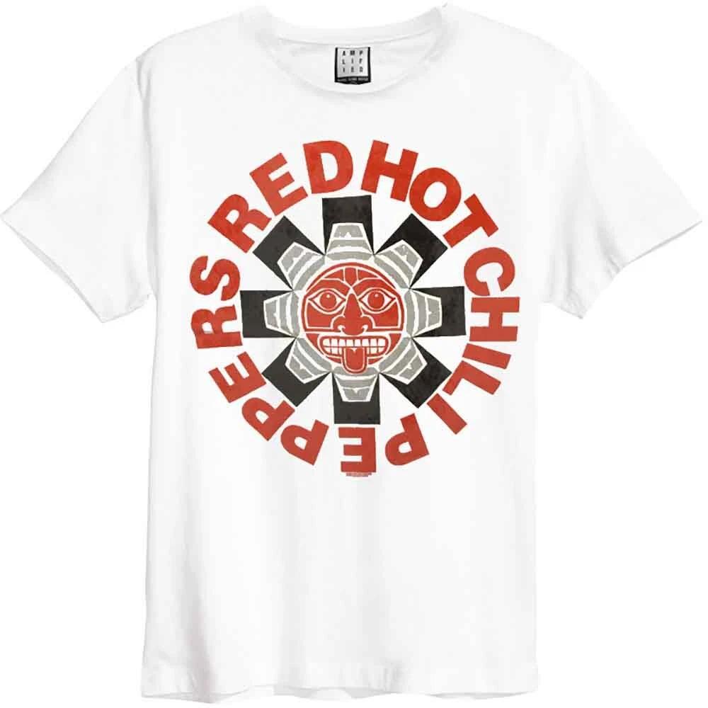 Red Hot Chili Peppers - Мужская футболка Aztec, размер L - Белая 3XL