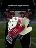 Professional Non-Slip Soccer Goalkeeper Gloves with Finger Protection for Adults and Kids