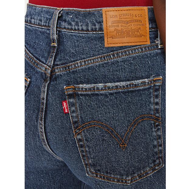 Джинсы Levi's Ribcage 79078-0007 синий Straight Fit