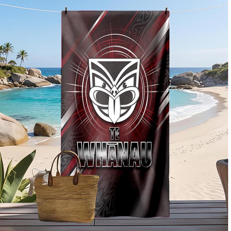 Asciugamano da Spiaggia Wigan Warriors Stampa Morbido Portatile Asciugatura Rapida?Asciugamano Asciutto Per Piscina Vacanza Estiva Sport all'Aperto