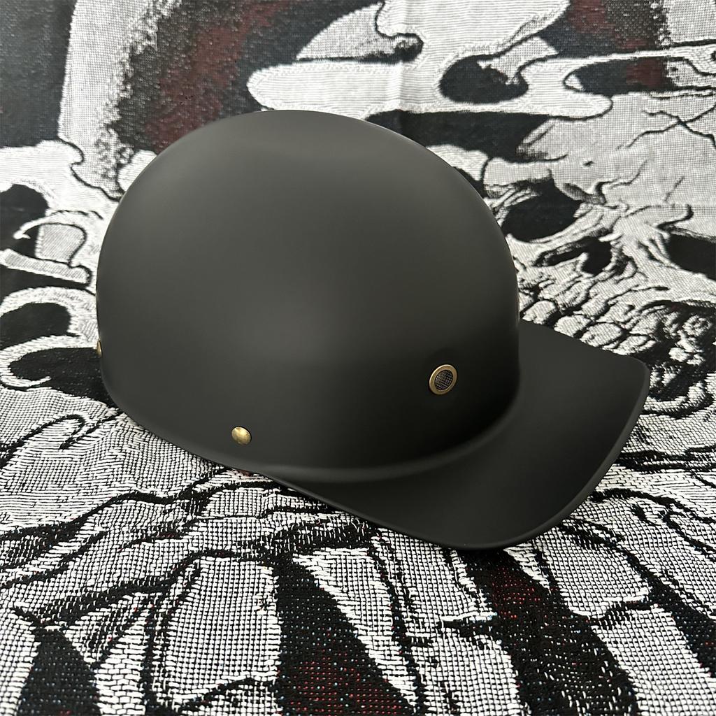 Moto Retro Baseball Helmet Motorcycle Helmet Scooter Men's and Women's Outdoor Fashion Half Helmet