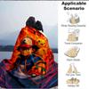 1pc Pokemon Flannel Throw Blanket HD Printed Lightweight Soft Warm All Season Blanket for Sofa, Bed, Travel, Camping Machine Washable