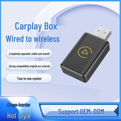 Kabelloser CarPlay & Android Auto 2-in-1 Adapter für Nahtlose Autonavigation