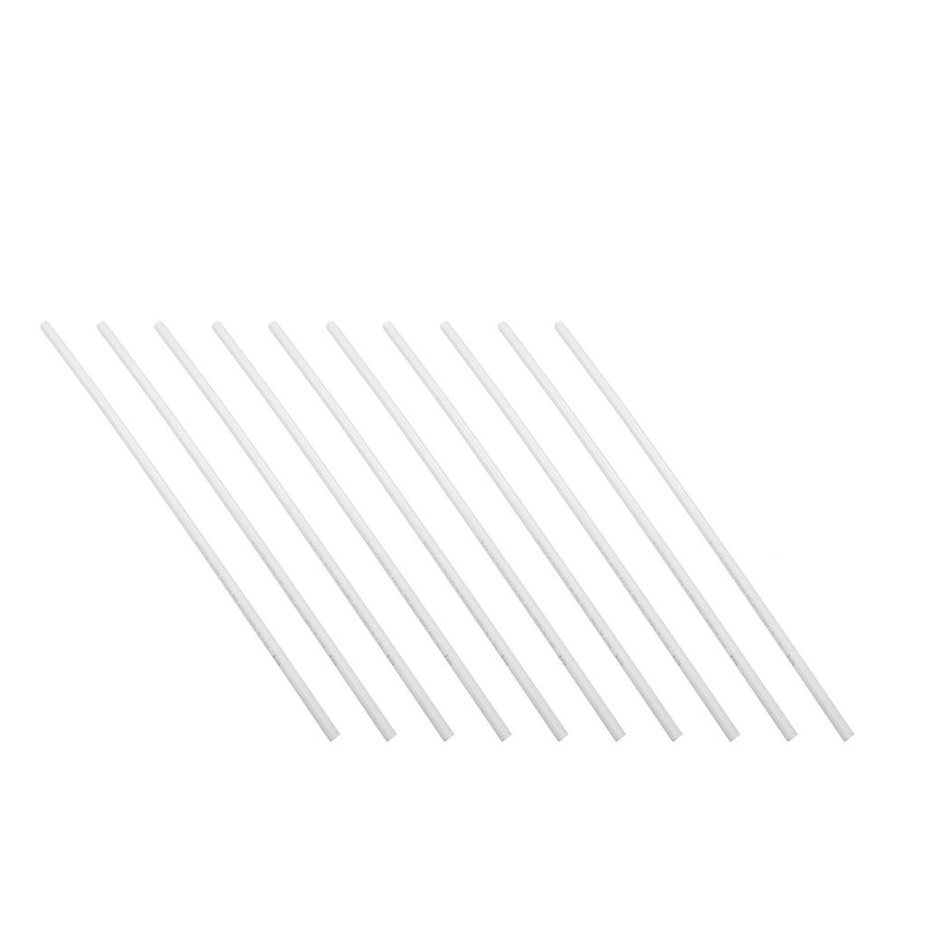 10 Pcs PVC Pipe 1m Length Pure White UV Proof Furniture Grade PVC Pipe for DIY Projects Home Garden Greenhouse