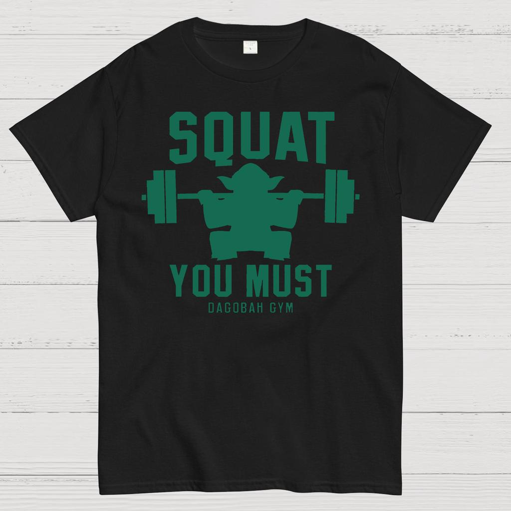 Squat You Must Cotton Summer Casual Cool Loose T-Shirt