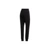 Adidas Microfiber Track Pants With Cuffed Ankles Women Bottoms Black GG0762