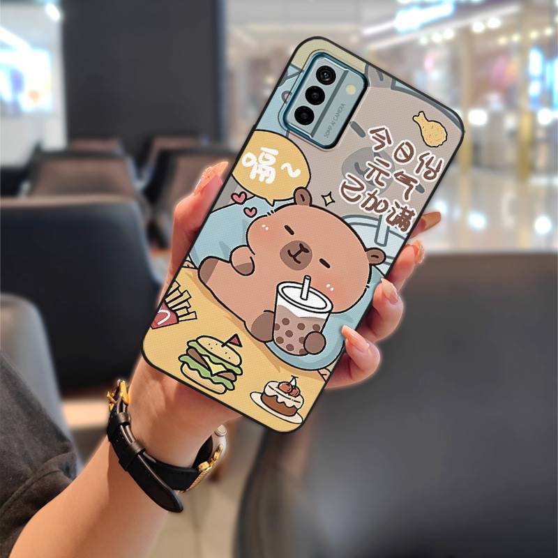 Full Wrap Cute Phone Case For Nokia G22 Soft Case Back Cover Cartoon Protective Phone Pouch Fashion Design Silicone TPU