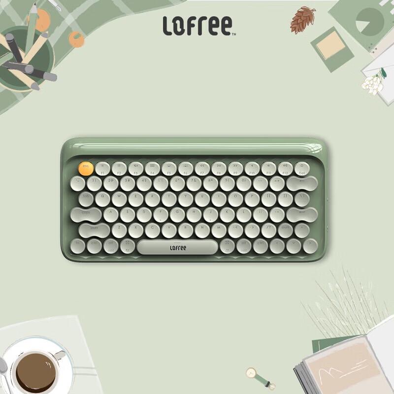 Lofree Banxia Wireless Mechanical Keyboard & Mouse 5-Piece Office Set