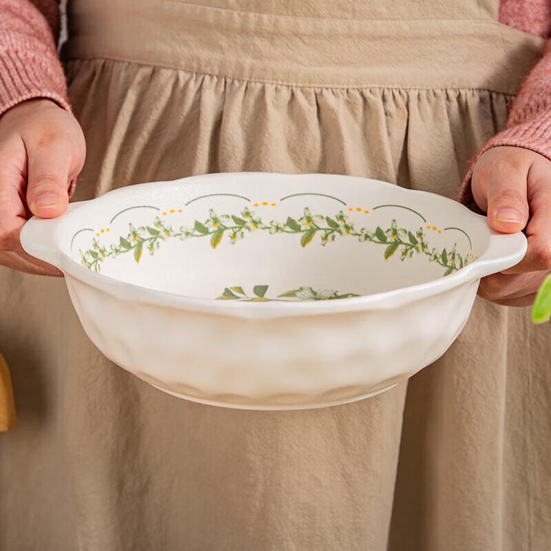 Zhishi Maiglöckchen Keramik Suppenschüssel