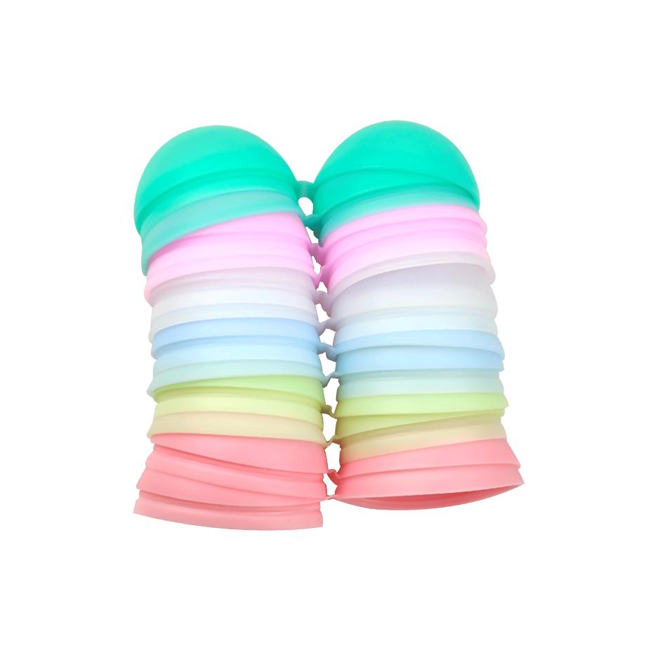 Reusable Water Balloons Toys Quick Fill Self Sealing Bomb Summer GamesChildren Adults Qutdoor Activities Toy Gifts for S Round Sensory Compression