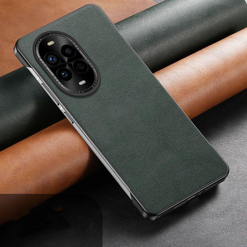 For Huawei Nova 13 Pro Case Ultra Thin Frameless PU Leather Hard PC Protective Case For Huawei Nova 13Pro Borderless Back Cover