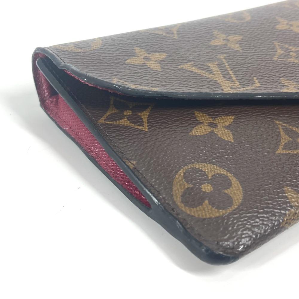 Louis Vuitton M62155 Monogram Portefeuille Jeanne Long Wallet Flap Long Wallet