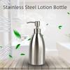 Refillable Stainless Steel Soap Dispenser 500ml Liquid Soap Container Shower Gel Bottles  Office