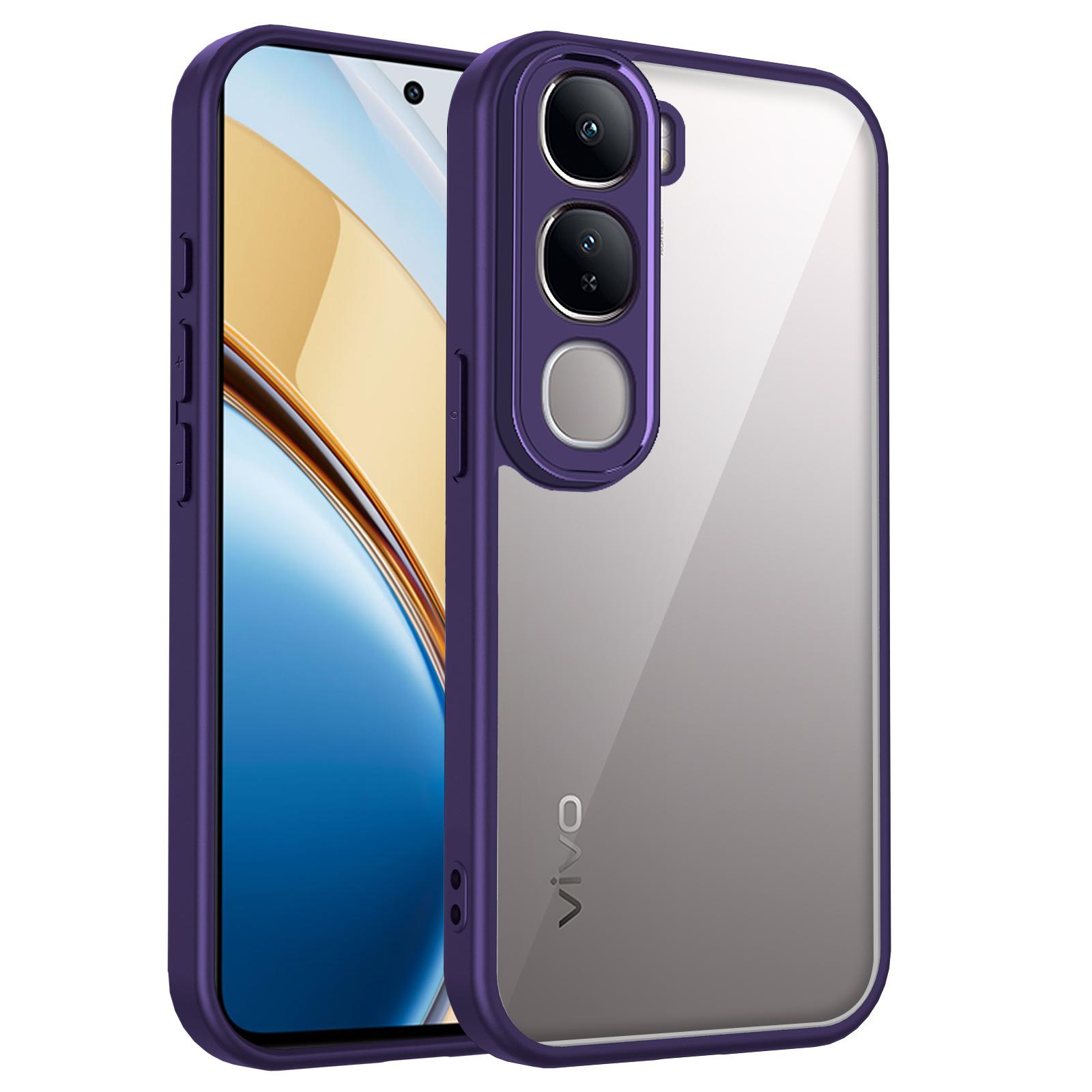 

For Vivo Y21d Case vivo Y21D Phone Case Vivo Y31 5G 2026 Cover vivo y21d Air Cushion Silicon Bumper Clear Matte Back Cover Hard Vivo Y31 5G 2025