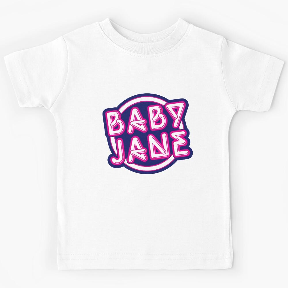 Pink Baby Jane Fitted Scoop Kids T-Shirt 140