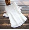 Stickerei Baumwolle Damen Shirt Sommer & Frühling Bluse Tops Kleidung für Damen Kleidung