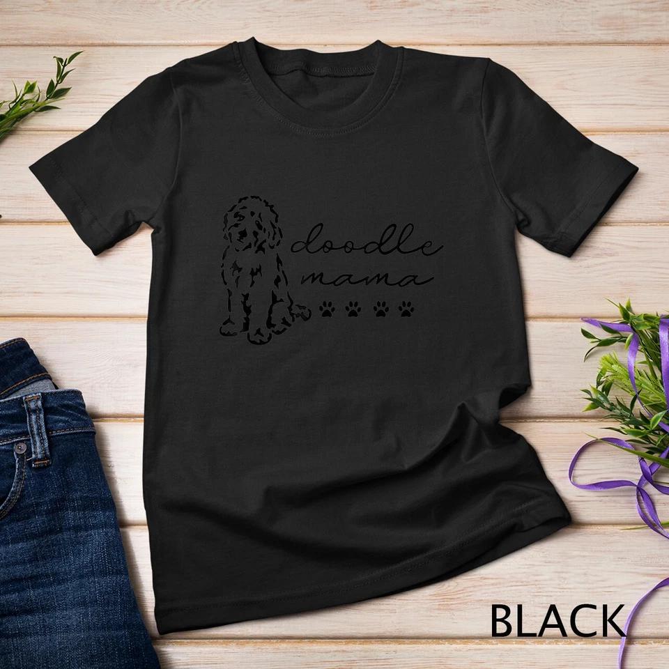 Doodle Mama Labradoodle Golden Gift Doodle Dog Lover Mom T-Shirt Unisex T-shirt 2 S