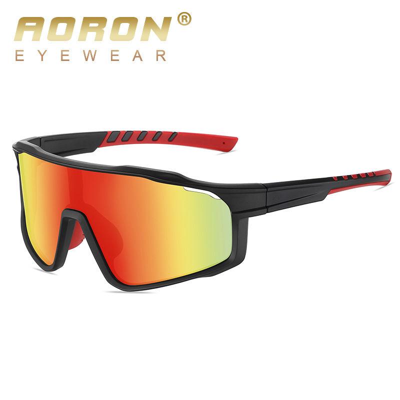 aoron PC Frame Polarized Sunglasses for Men Women Outdoor Sports Driving Fishing Cycling Glasses Fashion UV400 Skiing Goggles