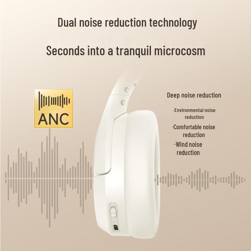 Tianji ANC & ENC Intelligent Noise Cancelling Bluetooth Over-Ear Headphones