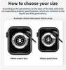 Double Tour leather Strap For Apple Watch ultra band 49mm 45mm 42mm 44mm Series 8 7 6 Se 5 4 3 2 Iwatch 6 38mm 40mm Correa 41mm