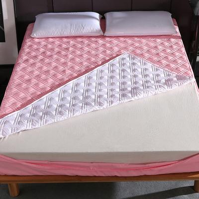 Coprimaterasso trapuntato rimovibile a sei lati tutto compreso King Queen Soft Topper Pad Coprimaterasso in tinta unita