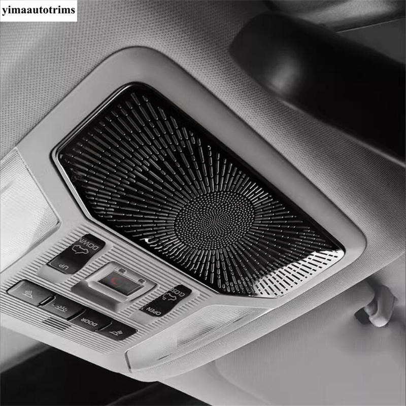 Car Front Reading Light Lamp Audio Tweeter Speaker Frame Cover Trim For Toyota RAV4 XA50  - 2025 RAV 4 Hybrid Accessories