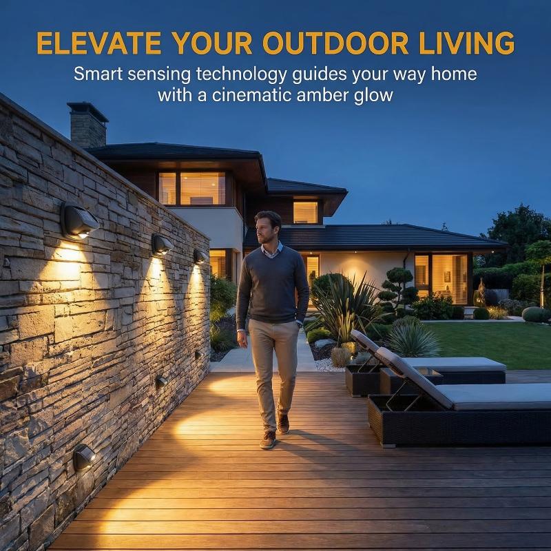 Solar Light Outdoor Waterproof 7 Colors Wall Lamp Solar Street Light Led Garden Wall Light