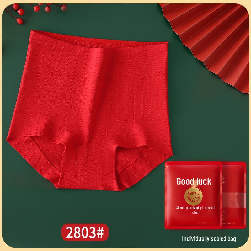 High-waisted Women's Plus Size Cotton Boyleg Panties with Tummy Control and Hip Lift