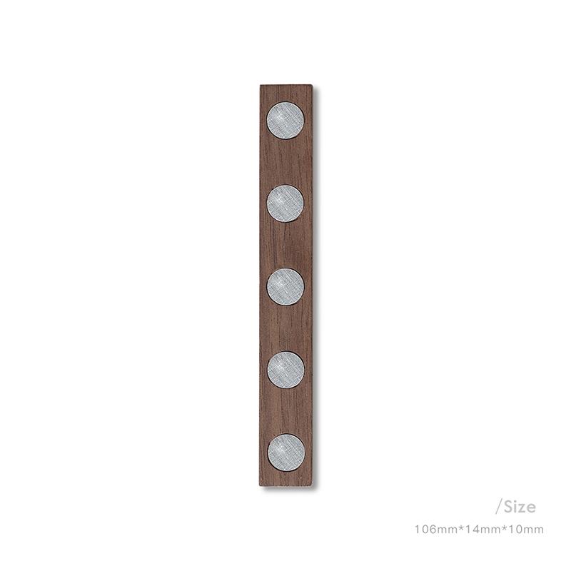 

Деревянный магнитный держатель для ногтей, дисплей для дизайна ногтей, подставка для практики накладных ногтей для салона искусств, инструменты для начинающих по практике маникюра A4