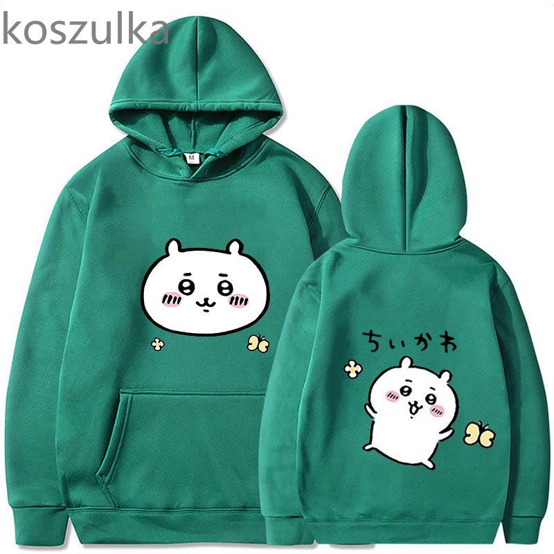 Moda Anime Chiikawa Hanorac Streetwear Sigiliu Imprimare Pulover Hanorac unisex toamnă iarnă Hip Hop hanorace Hanorace Haine unisex