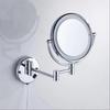 8 Inch Wall Mounted Bathroom Mirror Brass Mirror LED LED Light Folding Makeup Mirror Cosmetic Mirror Lady Gift | Bathroom Mirrors