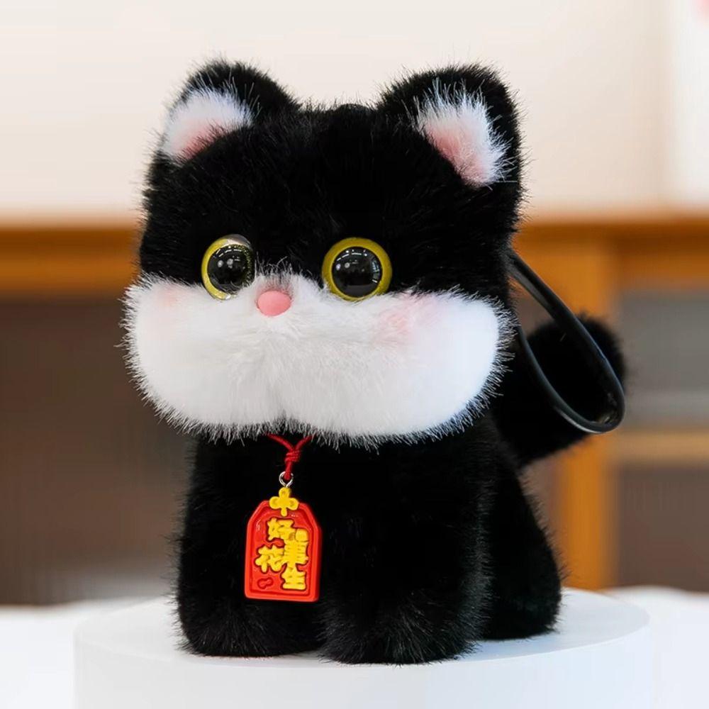 11 Styles Animal Plush Pendant Stuffed Animals Rabbit Penguin Doll Cat Stuffed Toy  Table Companion
